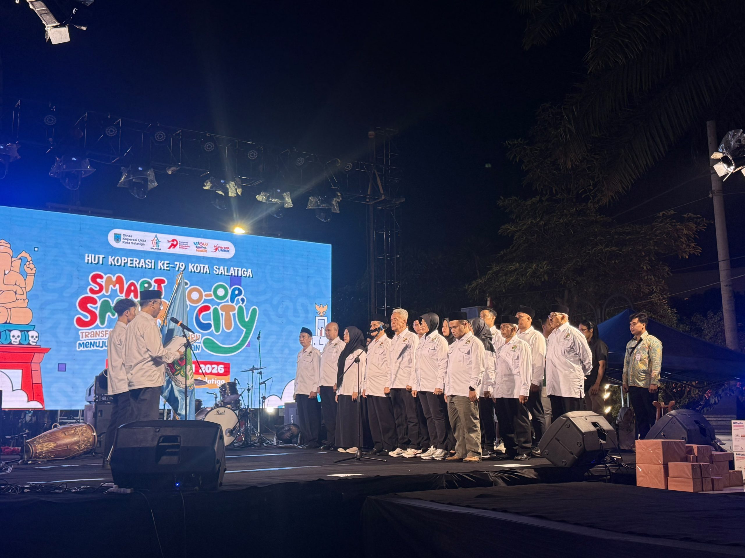 Pengukuhan Pimpinan Dekopinda Kota Salatiga periode 2026-2030