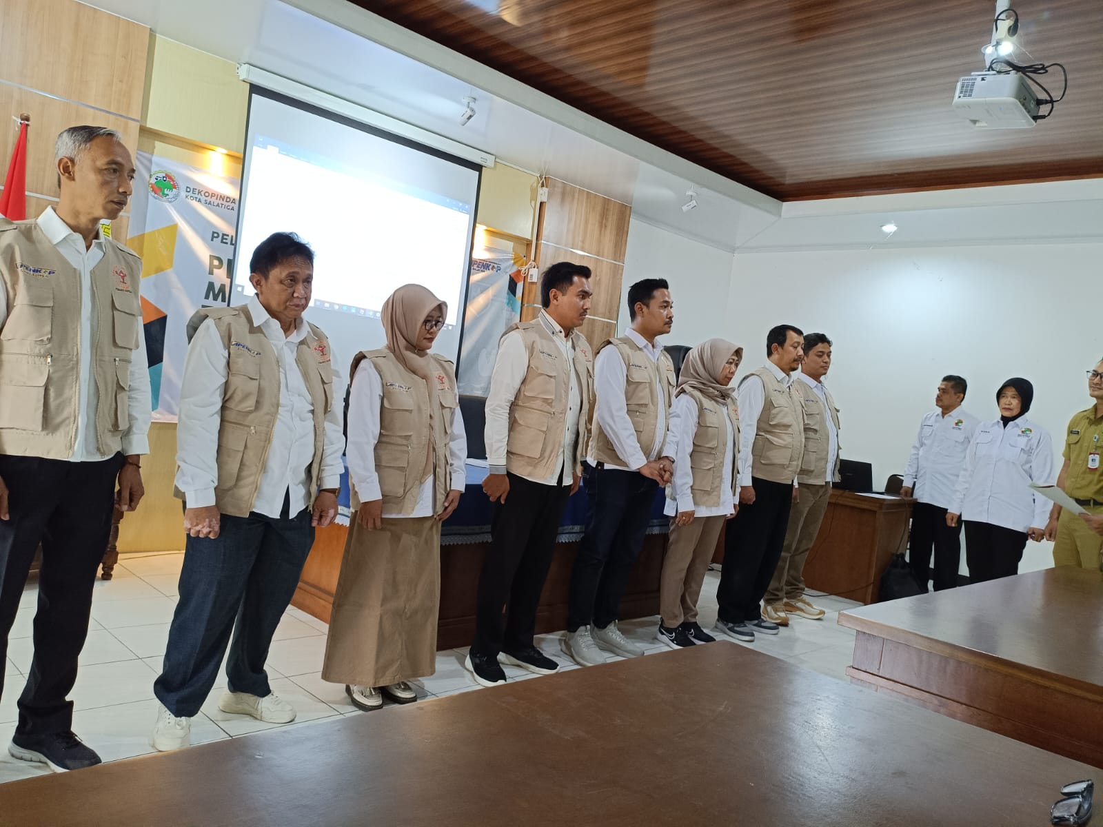 Dekopinda Salatiga Kukuhkan Pengurus Lapenkopda